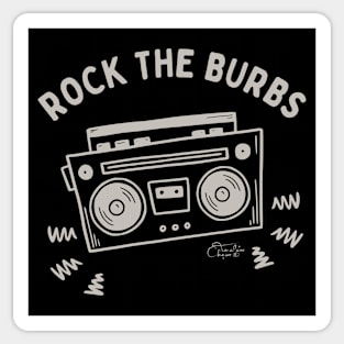 Rock The Burbs Sticker